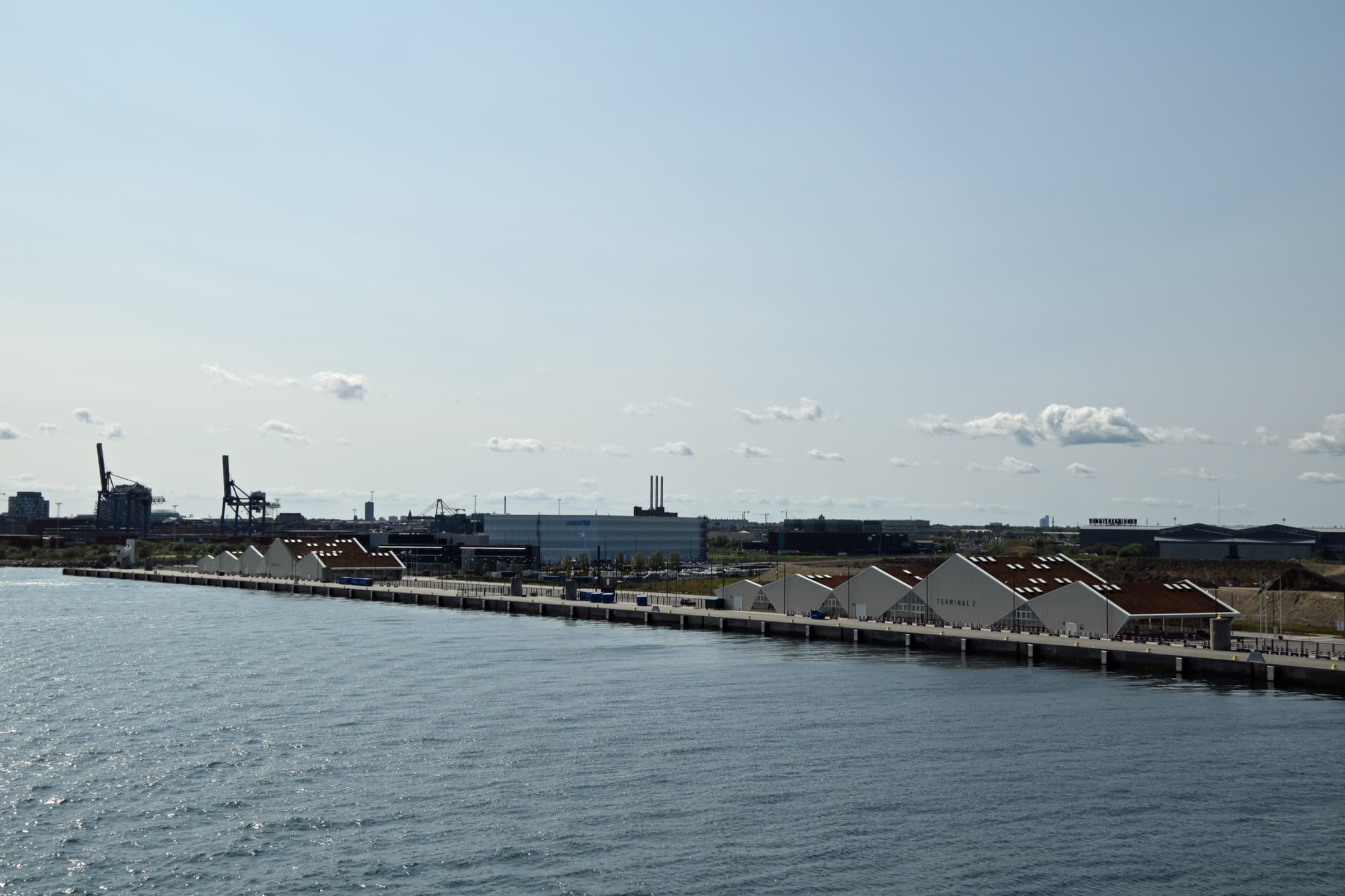 Copenhagen cruise terminals.