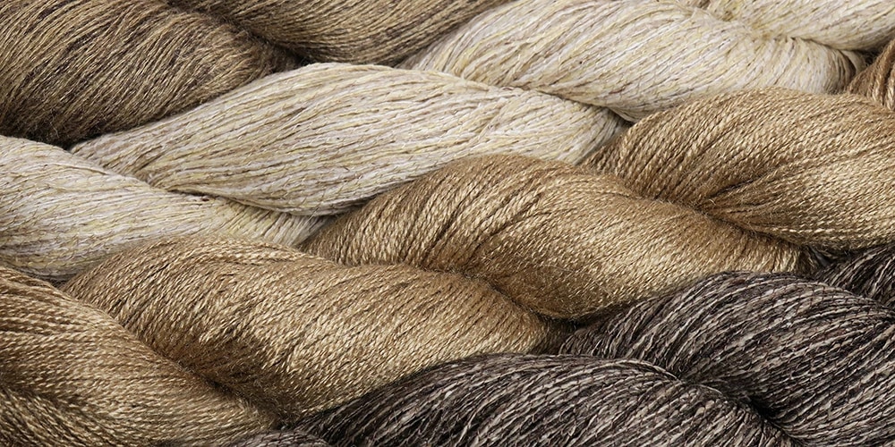 Sanjo Silk official silk yarn image.